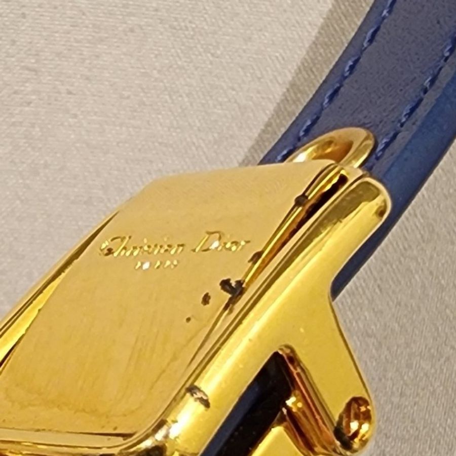超甜價/Christian Dior迪奧皇家藍三用小箱包-23