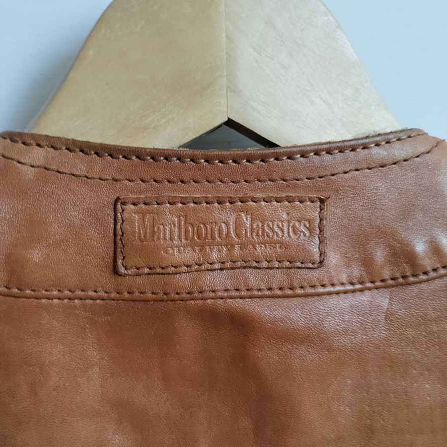 羅馬尼亞製老品 #marlboro classics 橘駝色西裝背心 / 美式 / 西部 / 農場 / 大草原 / 萬寶路 / MCS-6