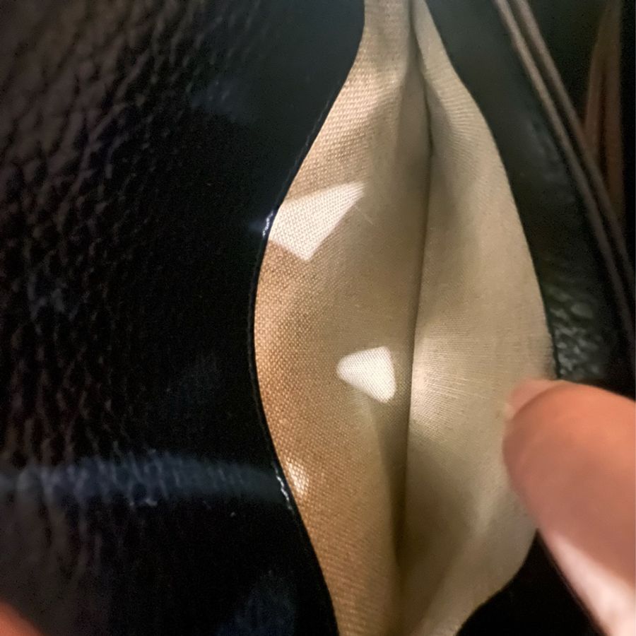 《出清換現金‼️》 Gucci 黑色雙logo蛋糕斜背包/黑色/鏈條包-15