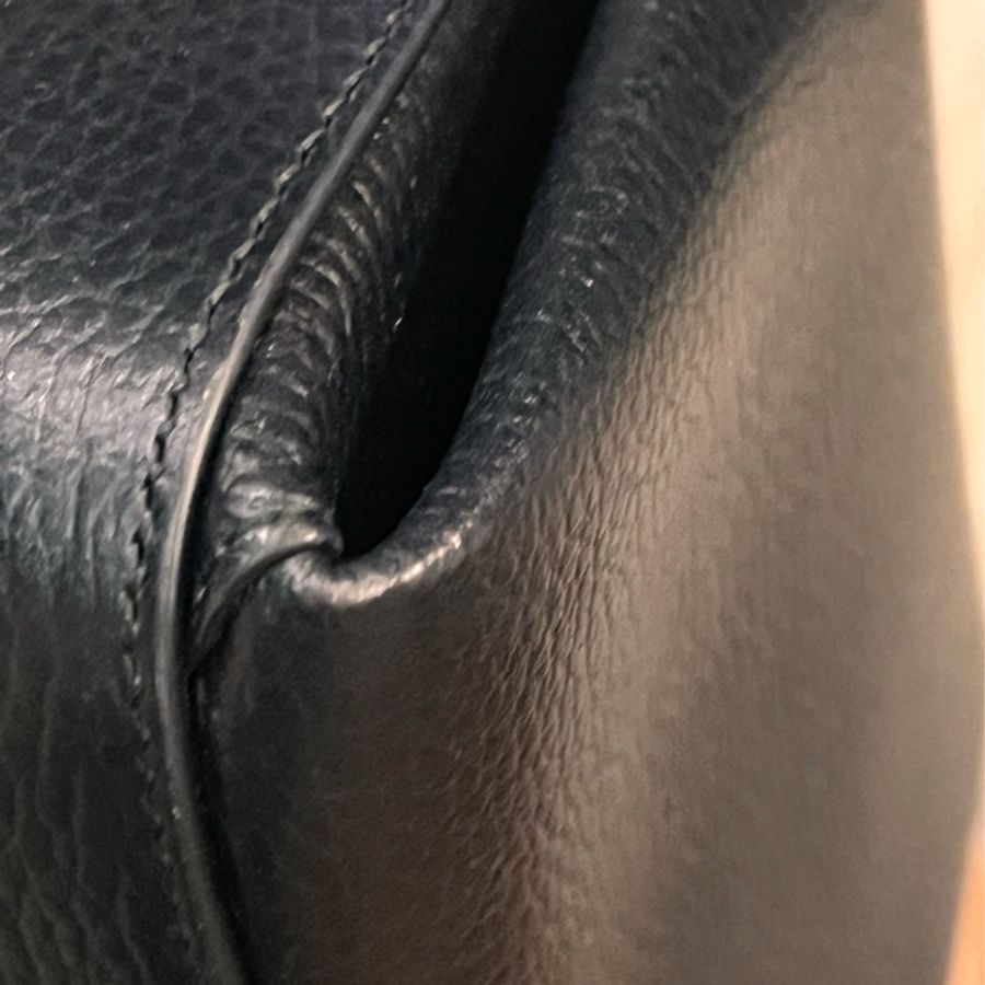 《出清換現金‼️》 Gucci 黑色雙logo蛋糕斜背包/黑色/鏈條包-40