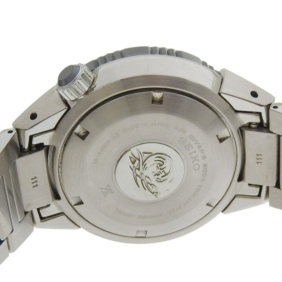 Seiko Prospex 潛水錶,200 米,日期,6R15 03G0 SBDC039,黑色錶盤,不鏽鋼,自動,45 毫米,男士-3