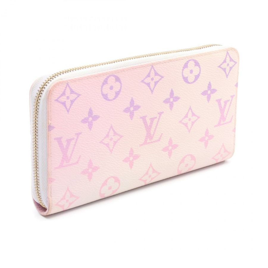 路易威登 Zippy Spring in the City 長版皮夾 M81340 Monogram Pastel 二手-1