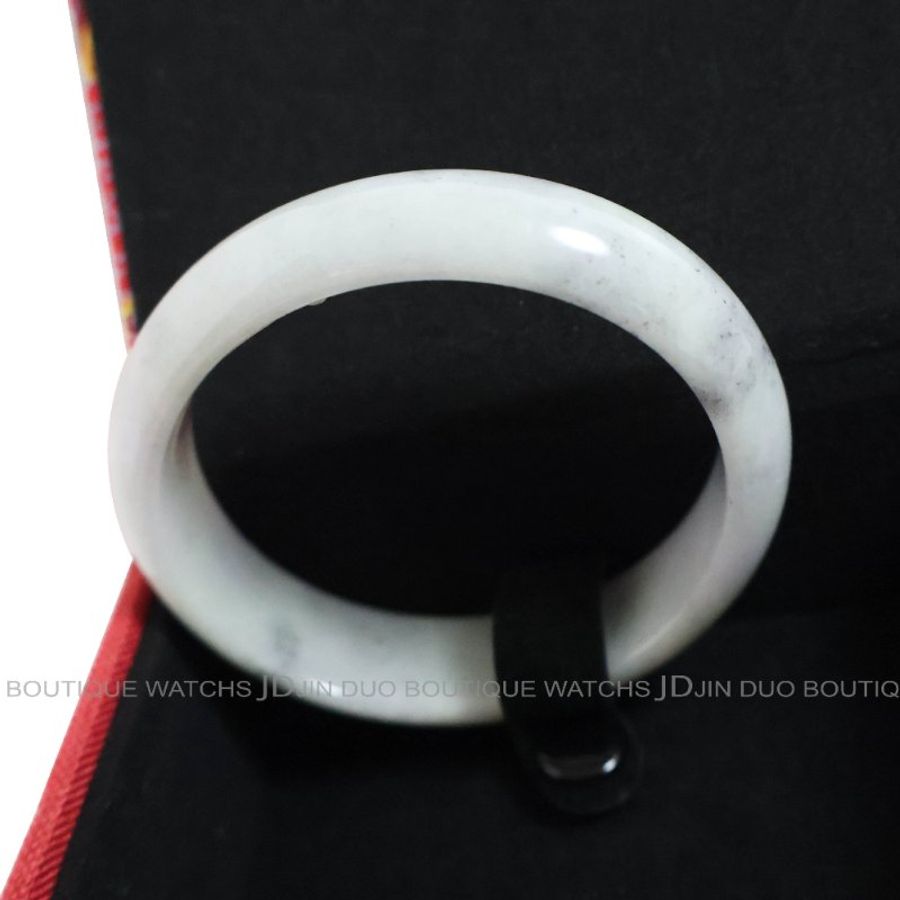 金鐸精品~2489 天然A貨緬甸翡翠玉鐲-6