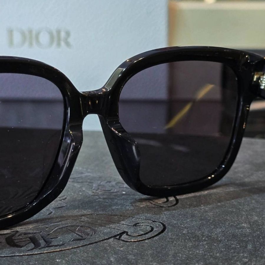 杰瑪眼鏡|DIOR DiorSignature S7F 10AO 黑金鏡框|周杰倫同款 氣場精品-2