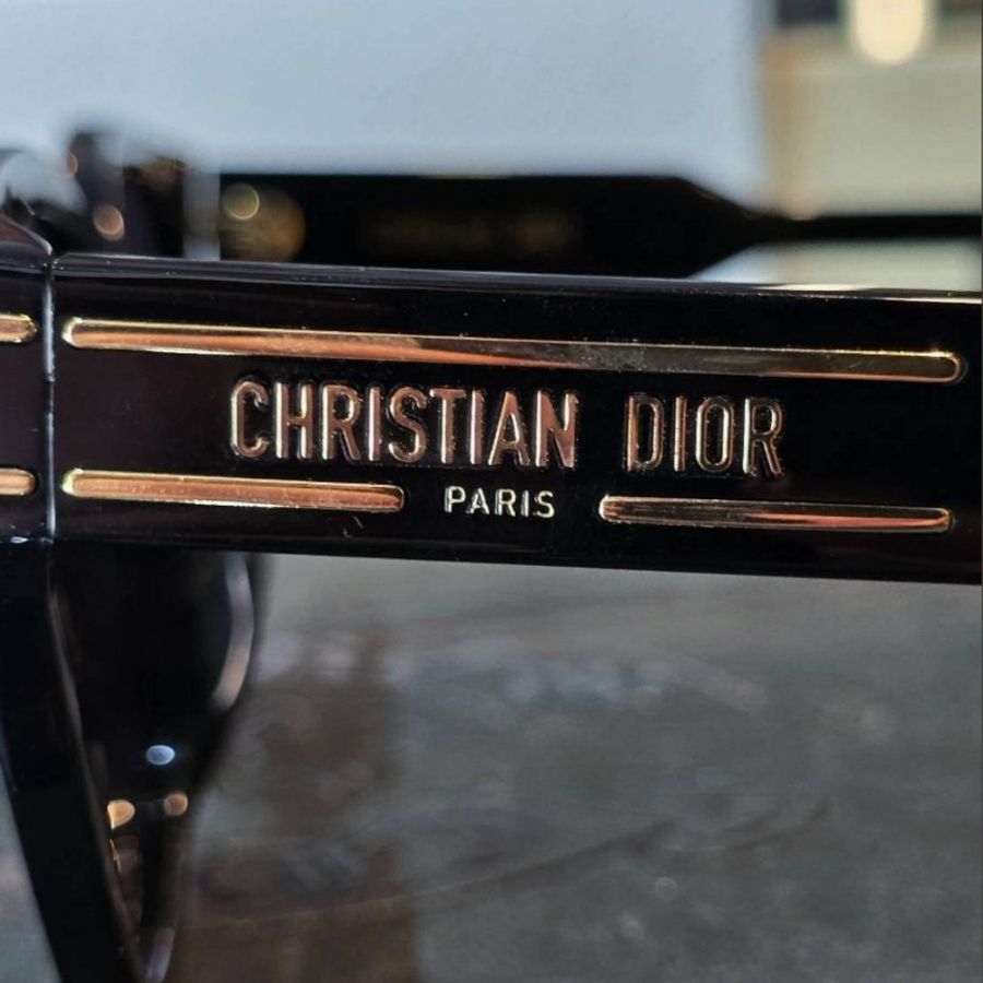 杰瑪眼鏡|DIOR DiorSignature S7F 10AO 黑金鏡框|周杰倫同款 氣場精品-7