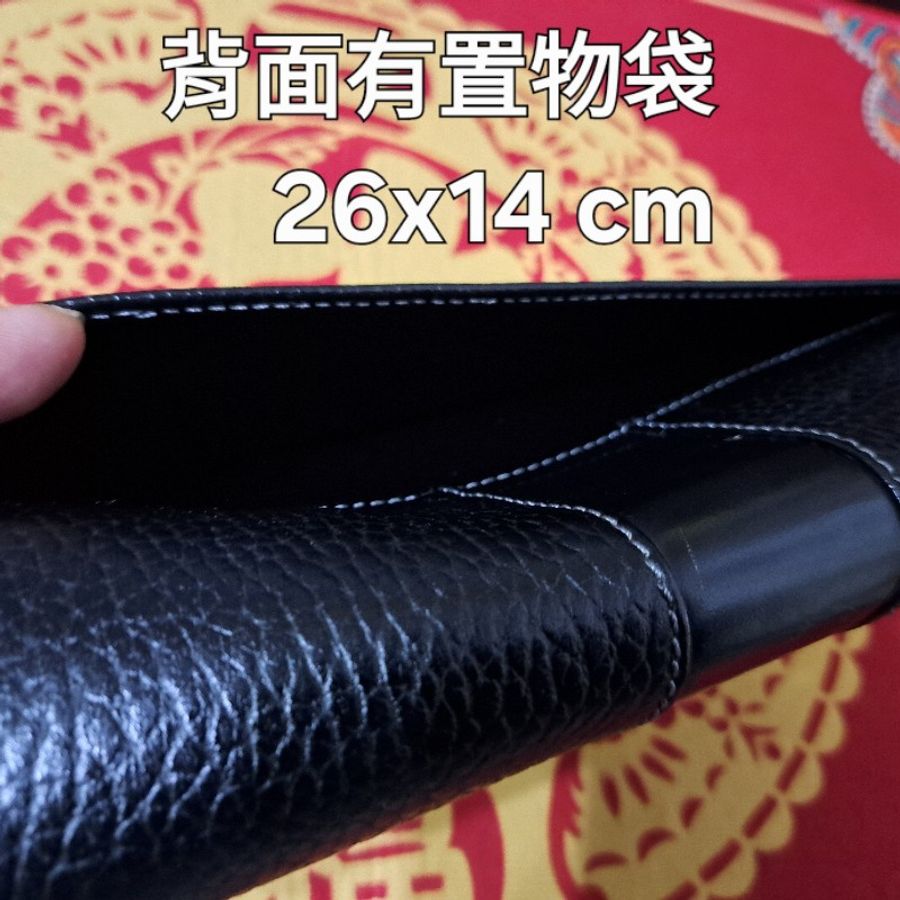 原價3萬8/近新未使用/Burberry手拿包/荔枝紋厚牛皮-6
