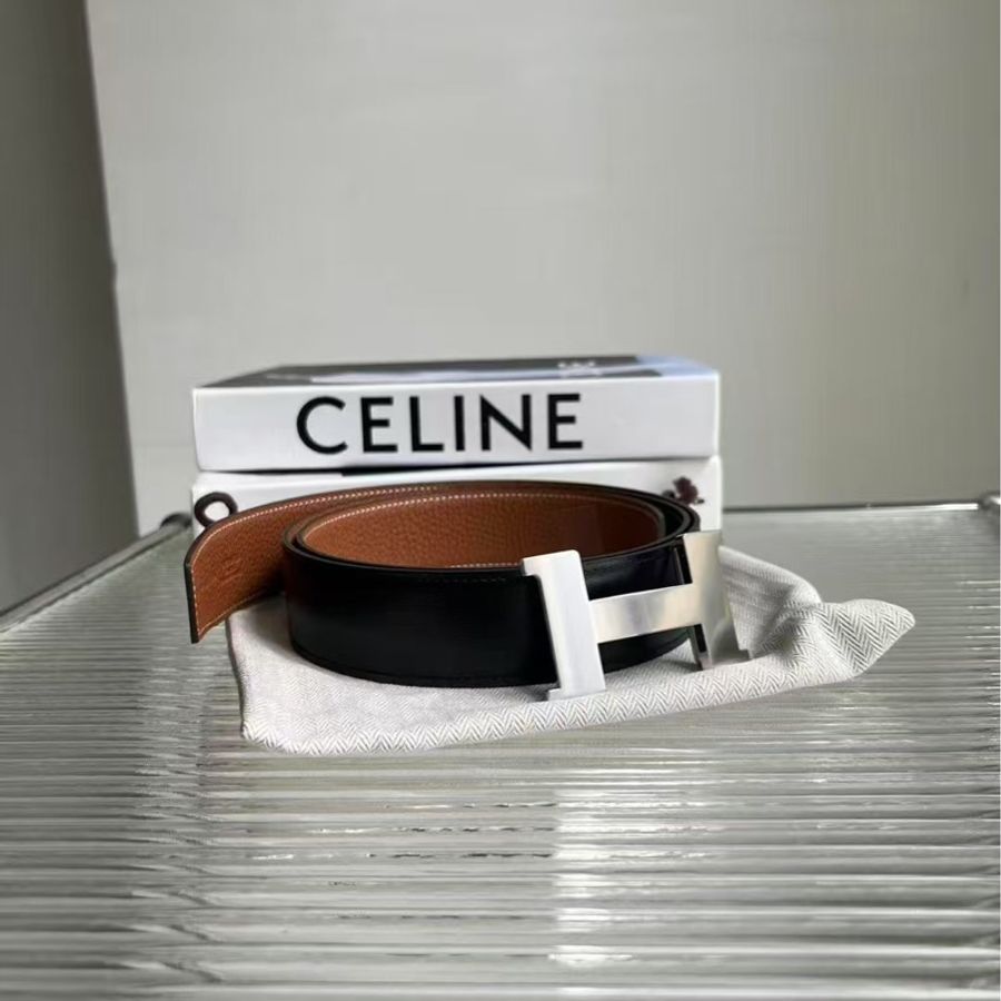 🔥新到: Hermes/愛馬仕男款腰帶可休閒可商務,全新帶膜 W 刻,尺碼:110寬度:3.7cm-4