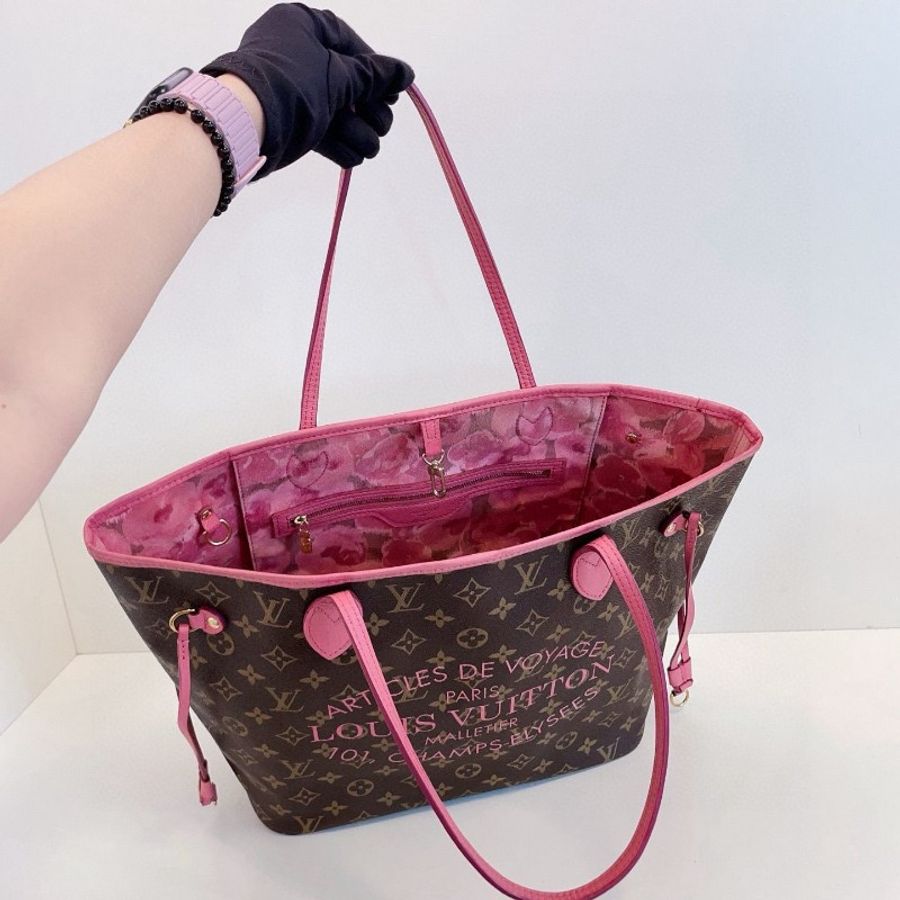 Lv Neverfull shopping bag-4