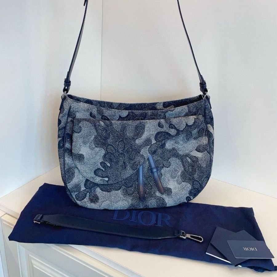 Dior Peter Doig
聯名限量星空丹寧大馬鞍包-6