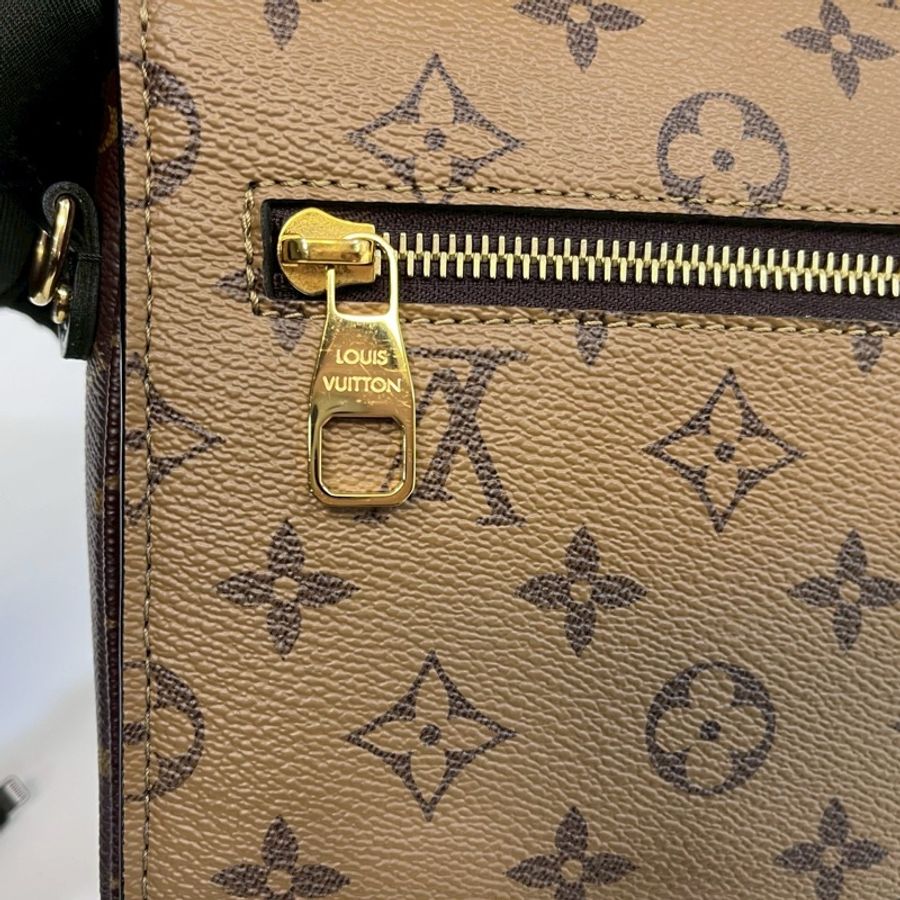 LV雙色老花Pochette Metis 郵差包M44876-15