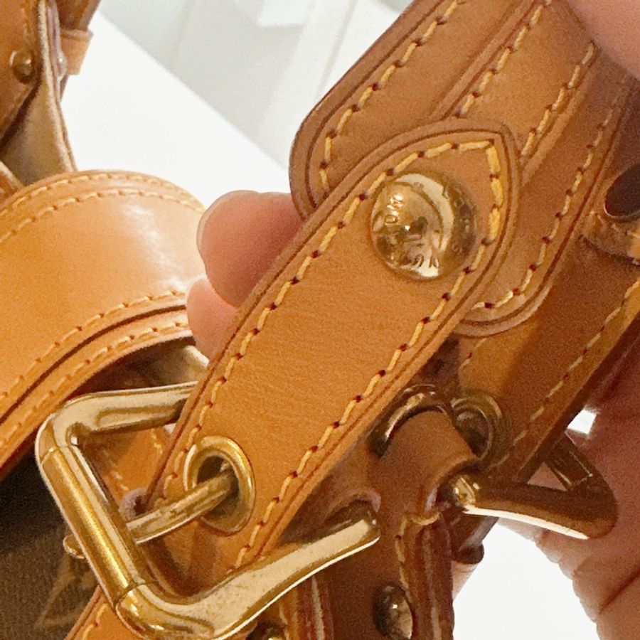 Louis Vuitton Theda 經典老花荷葉邊 古董包 M92399|絕版珍藏款-24