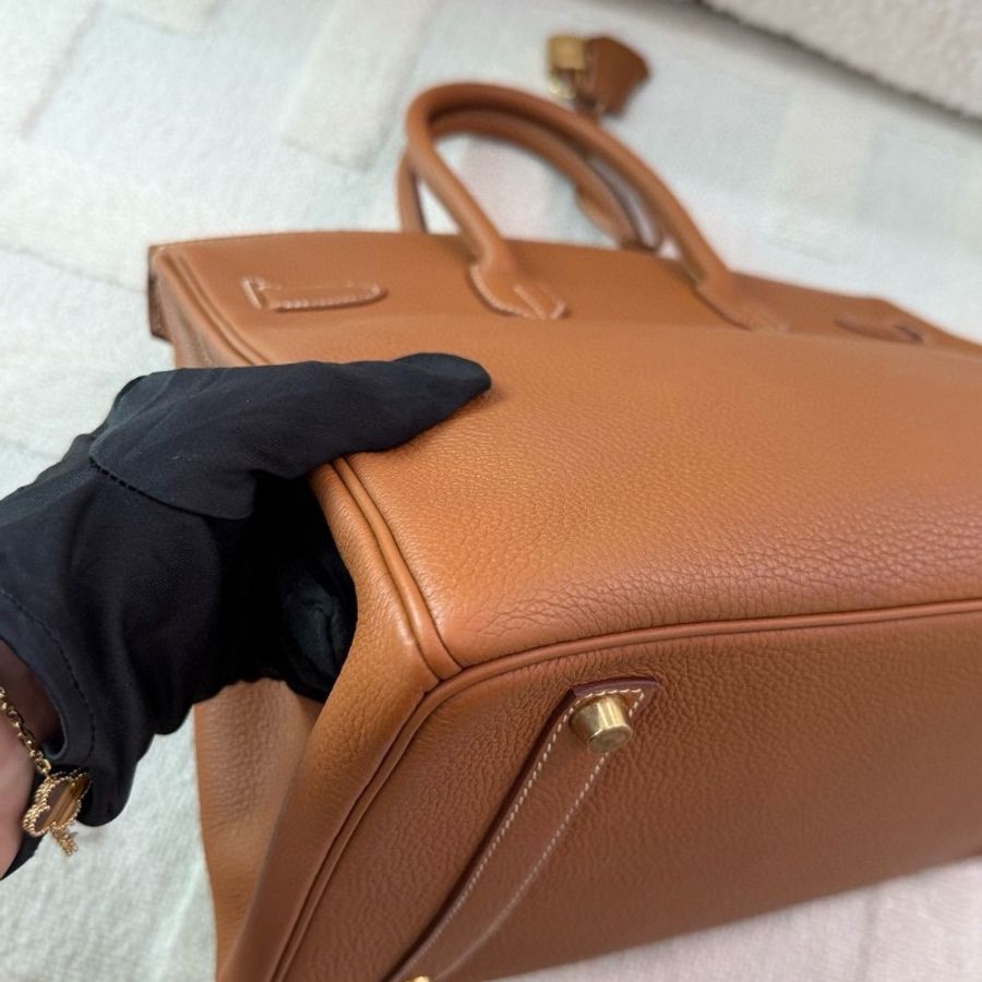 Hermes Birkin35
金棕金Togo皮-11