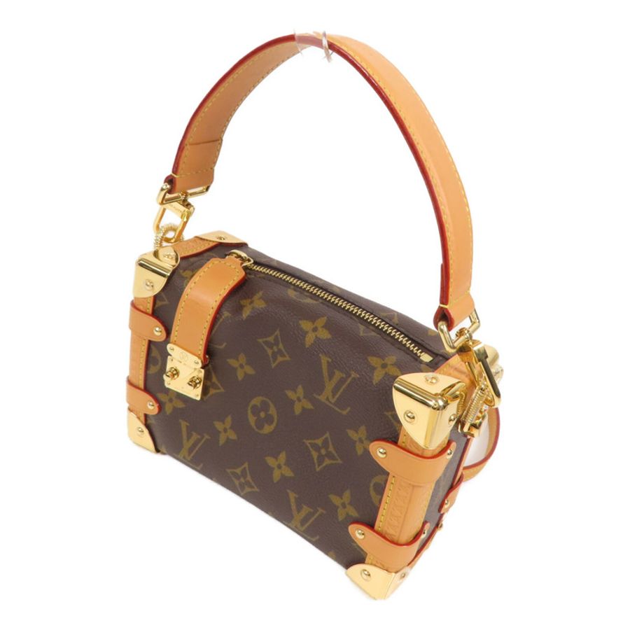 LOUIS VUITTON 【激減優惠】Monogram Side Trunk PM金扣手挽肩背兩用袋-2