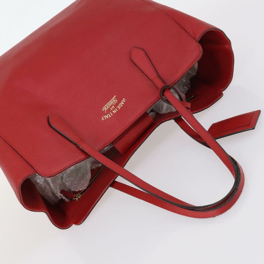 【日本直送】GUCCI 搖擺手提包 皮革 紅色 金色 354397 正品 144275-5