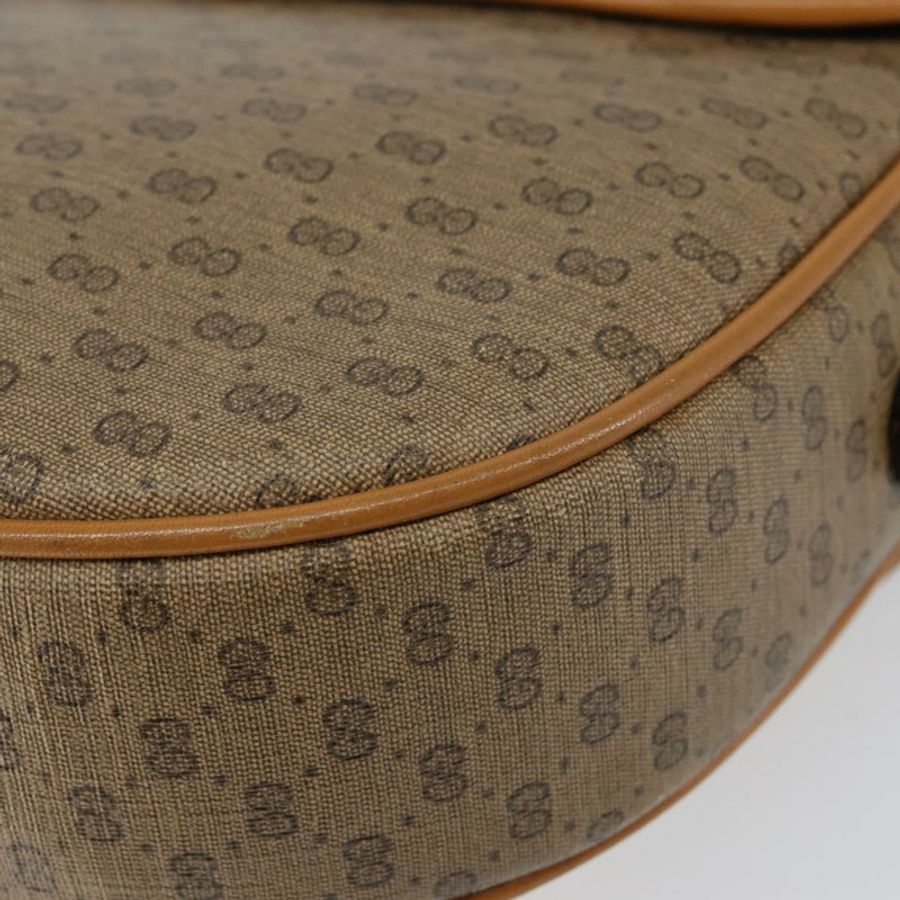 【日本直送】GUCCI Micro GG Supreme 單肩包 PVC 米色 金色 001 084 0259 正品 145987-15