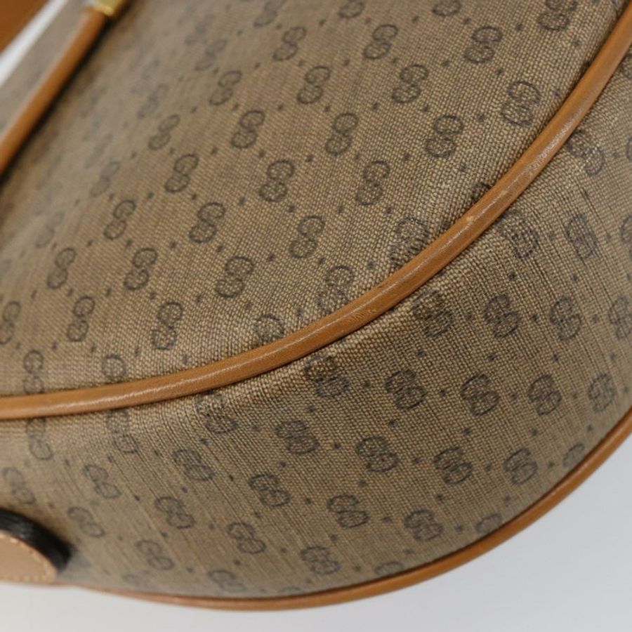【日本直送】GUCCI Micro GG Supreme 單肩包 PVC 米色 金色 001 084 0259 正品 145987-16