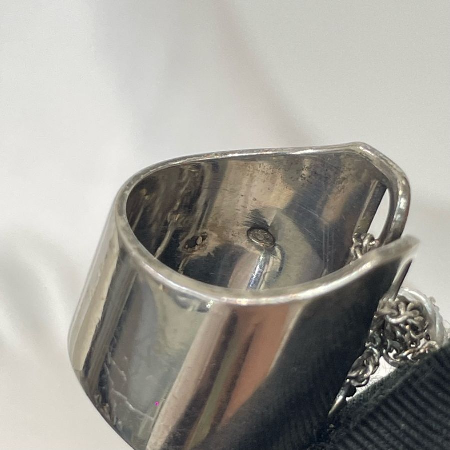 Dior 中古 vintage 蕾絲鏤空CD字樣 地雷系 戒指 XB764-23