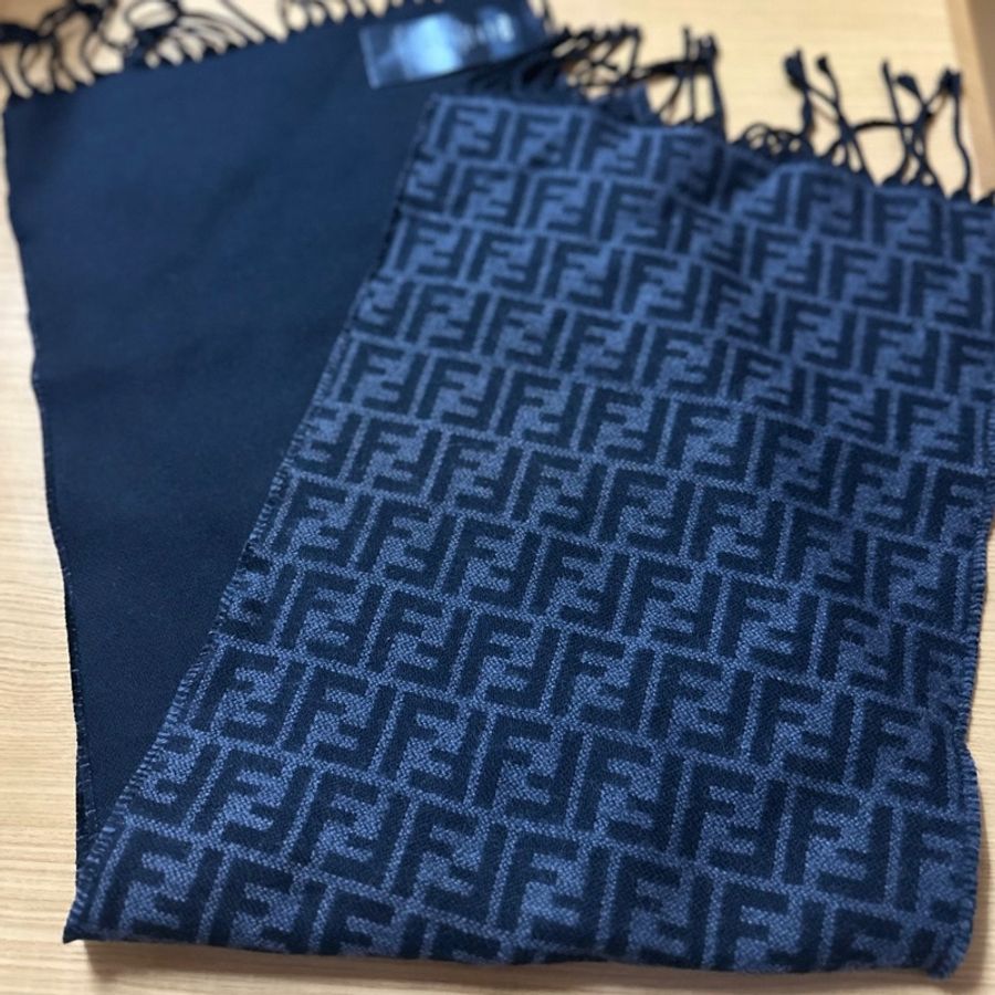 FENDI Double Size FF Scarf-0