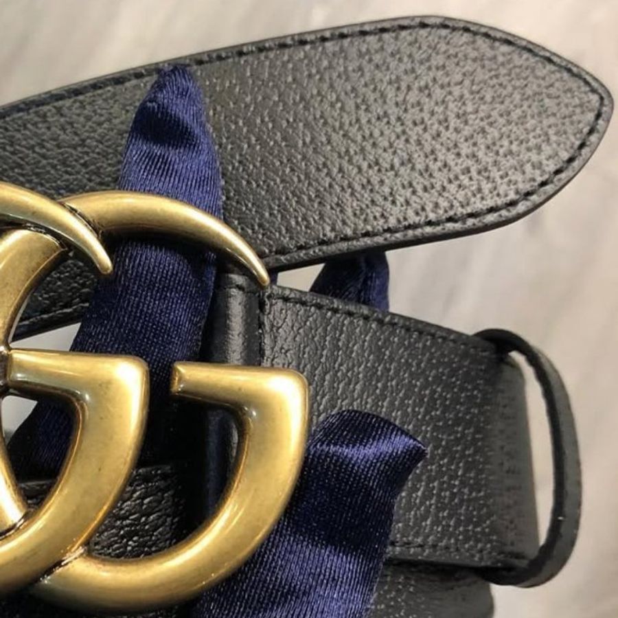 🛍️ 折扣已開啟,現在入手最划算!【GUCCI 古馳】雙 G 復古金釦皮帶(下單前須先私訊)-4