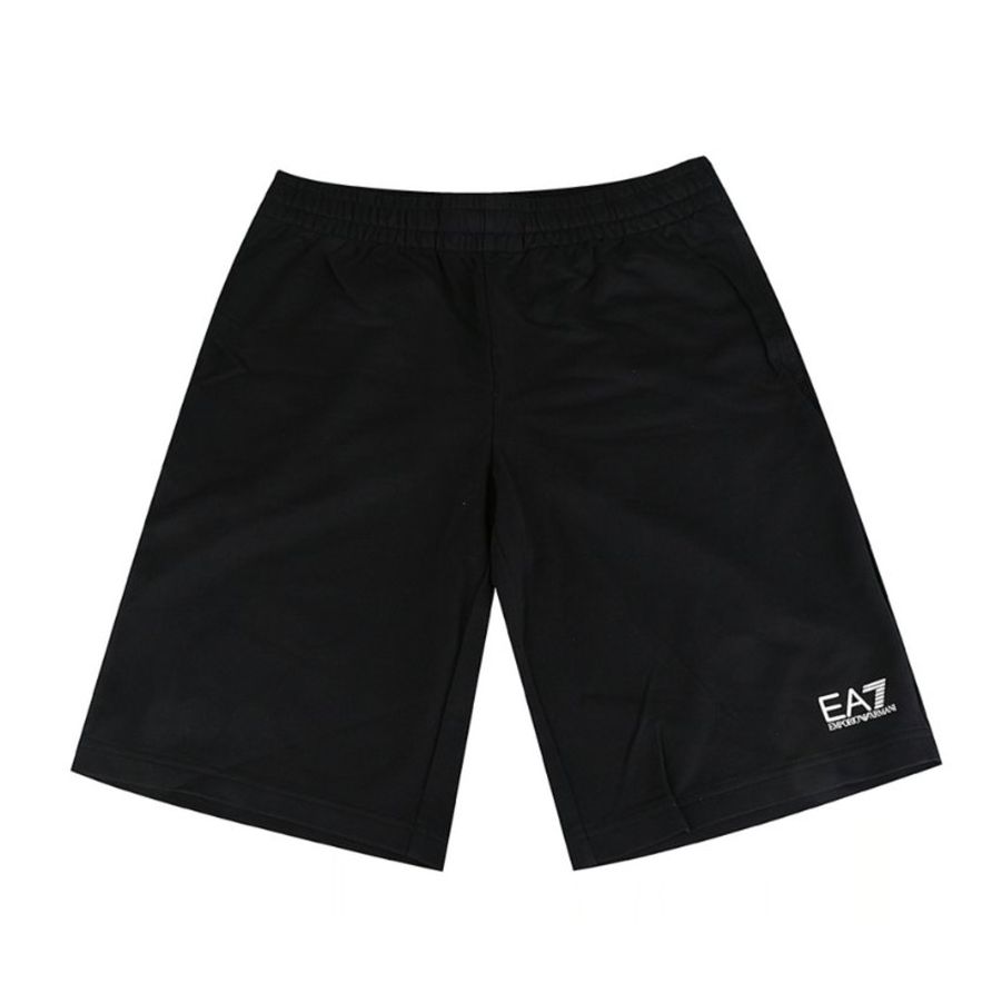 🚨 雙11最後倒數・今晚錯過等明年！【EMPORIO ARMANI EA7-阿曼尼】小LOGO印花logo短褲(下單前須先私訊)-3