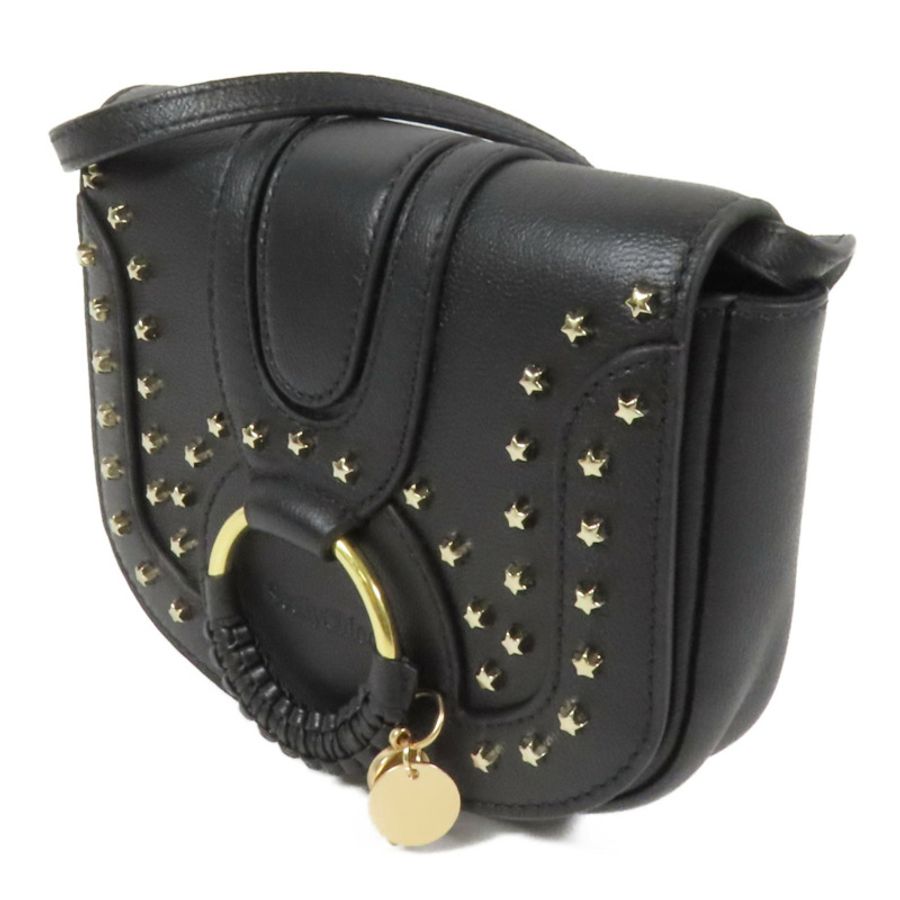 SEE BY CHLOE  牛皮皮革Shoulder Bag金扣肩背袋-2