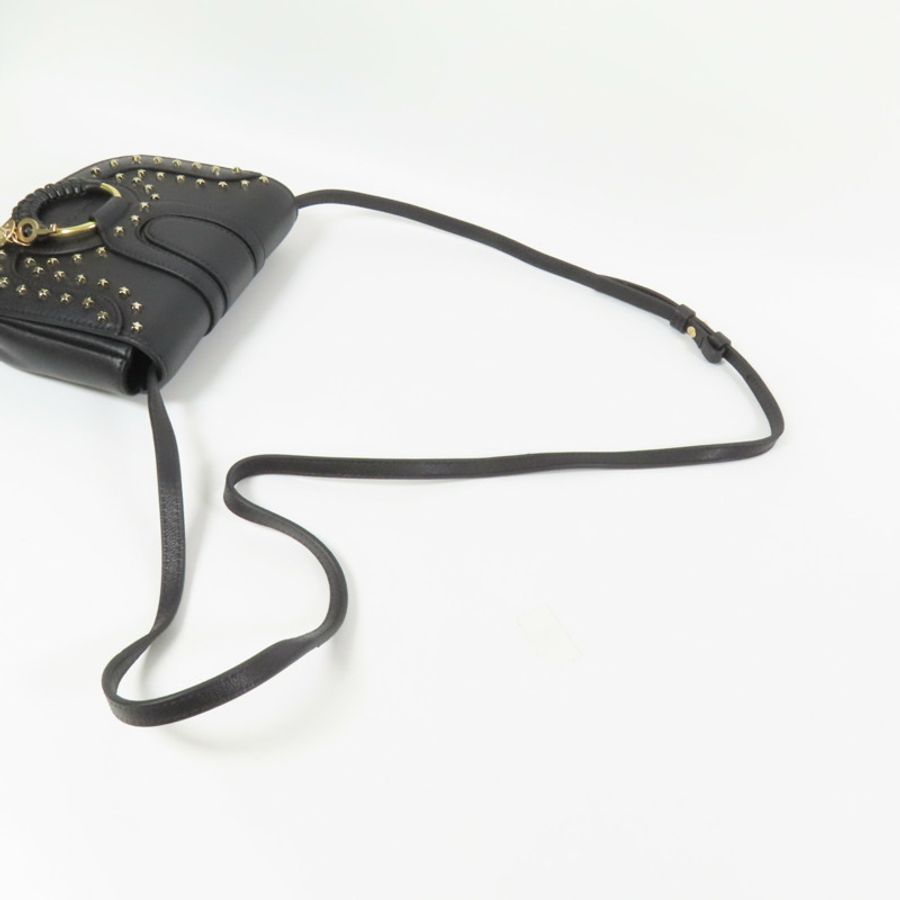SEE BY CHLOE  牛皮皮革Shoulder Bag金扣肩背袋-4