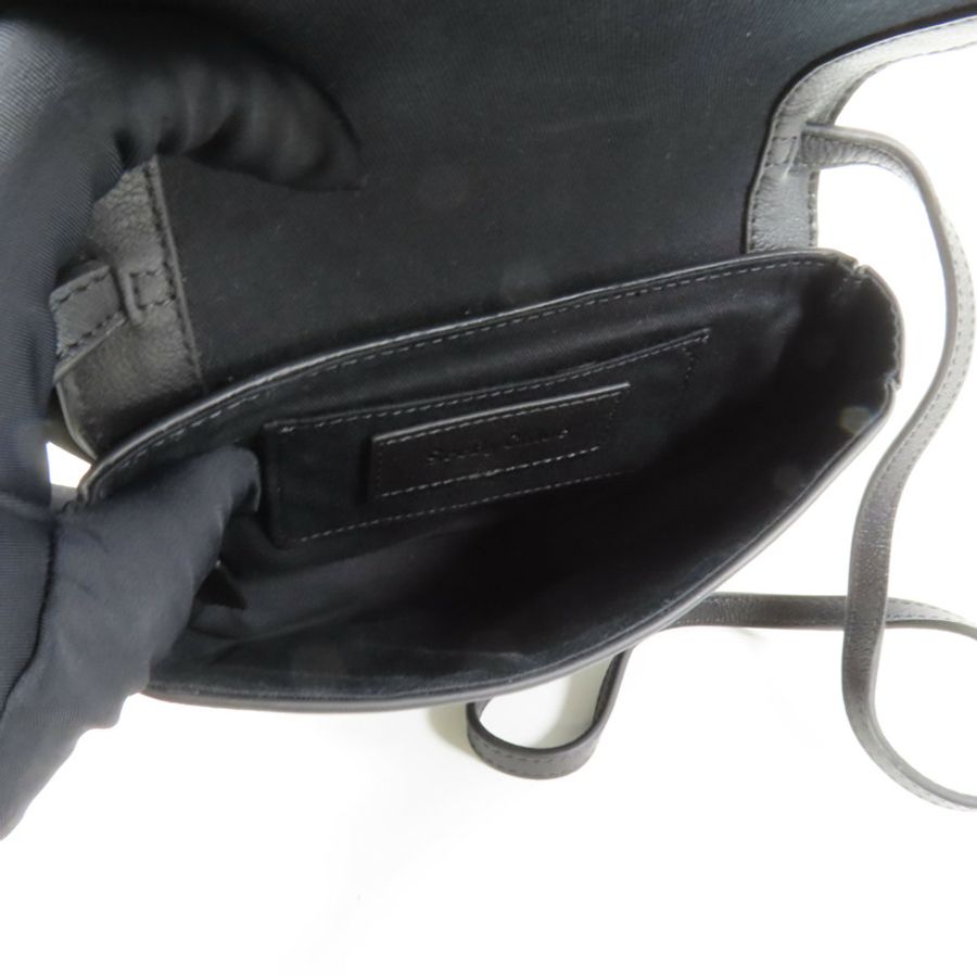 SEE BY CHLOE  牛皮皮革Shoulder Bag金扣肩背袋-5