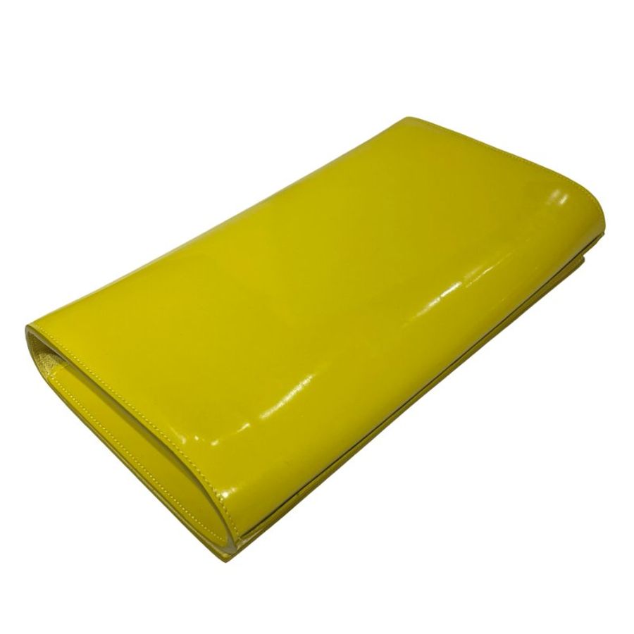 YSL YELLOW CLUTCH-2