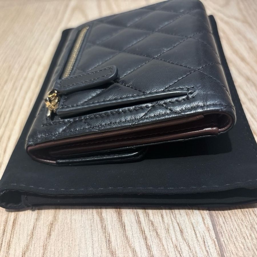 經典Chanel 2.55三折短夾 (做舊羊皮)-2