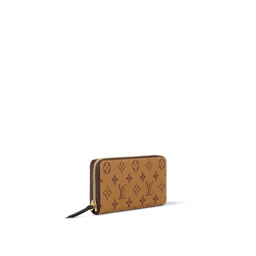 Louis Vuitton - 雙色窄版Clémence ㄇ型拉鍊長夾-4