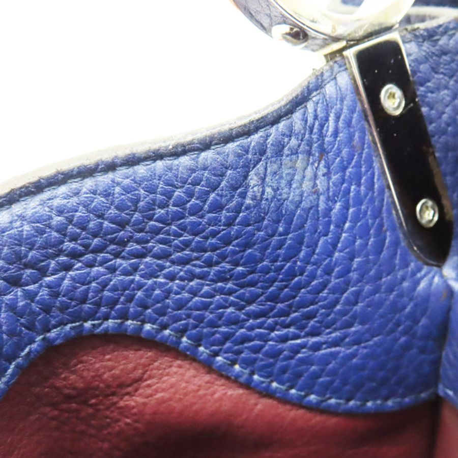 藍色牛皮 Capucines MM包 M94665【LOUIS VUITTON LV 路易威登】 M94665-15