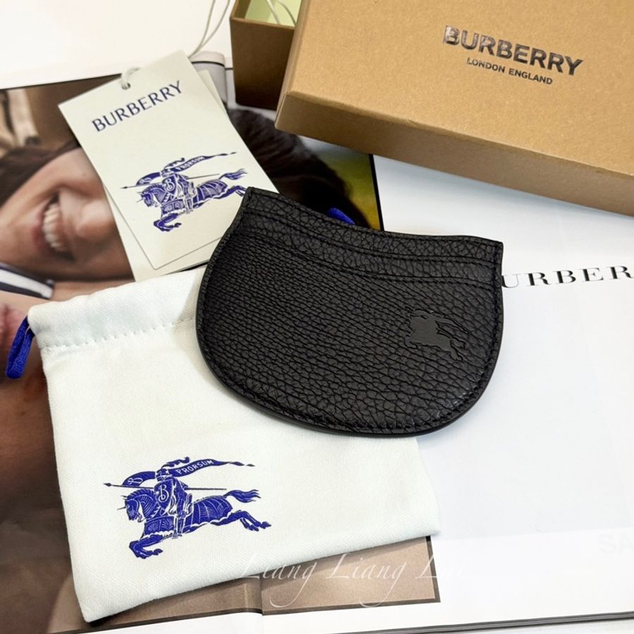 全新Burberry Rocking Horse 皮質卡片夾|信用卡夾|悠遊卡夾-4