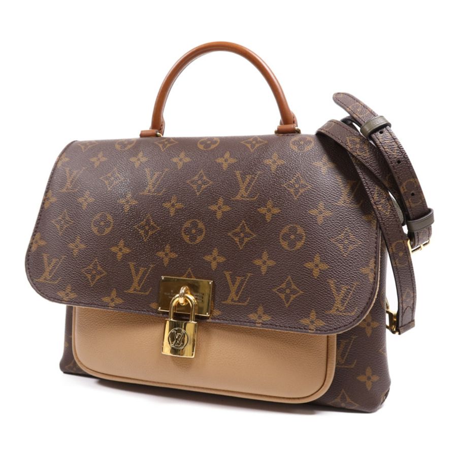 LOUIS VUITTON Monogram Marignan金扣手挽肩背兩用袋-2