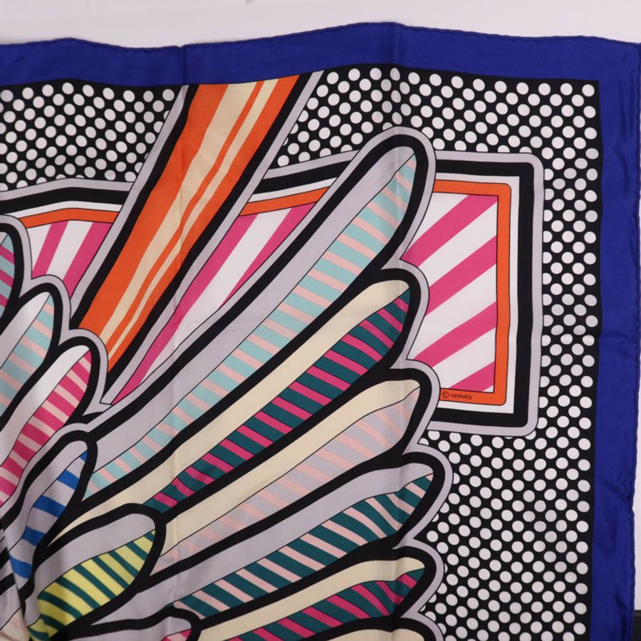 HERMES 【激減優惠】絲質Scarf 140X140絲巾Multicolor-5