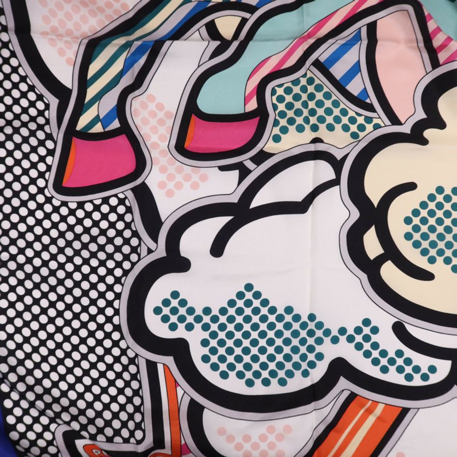 HERMES 【激減優惠】絲質Scarf 140X140絲巾Multicolor-14