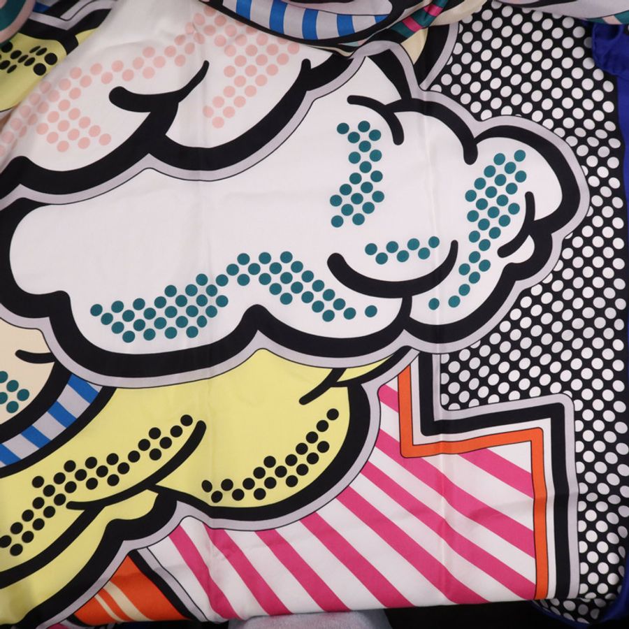 HERMES 【激減優惠】絲質Scarf 140X140絲巾Multicolor-16