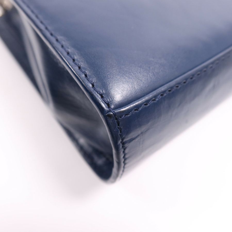CHANEL 牛皮皮革Shoulder Bag銀扣鏈帶肩背袋-15