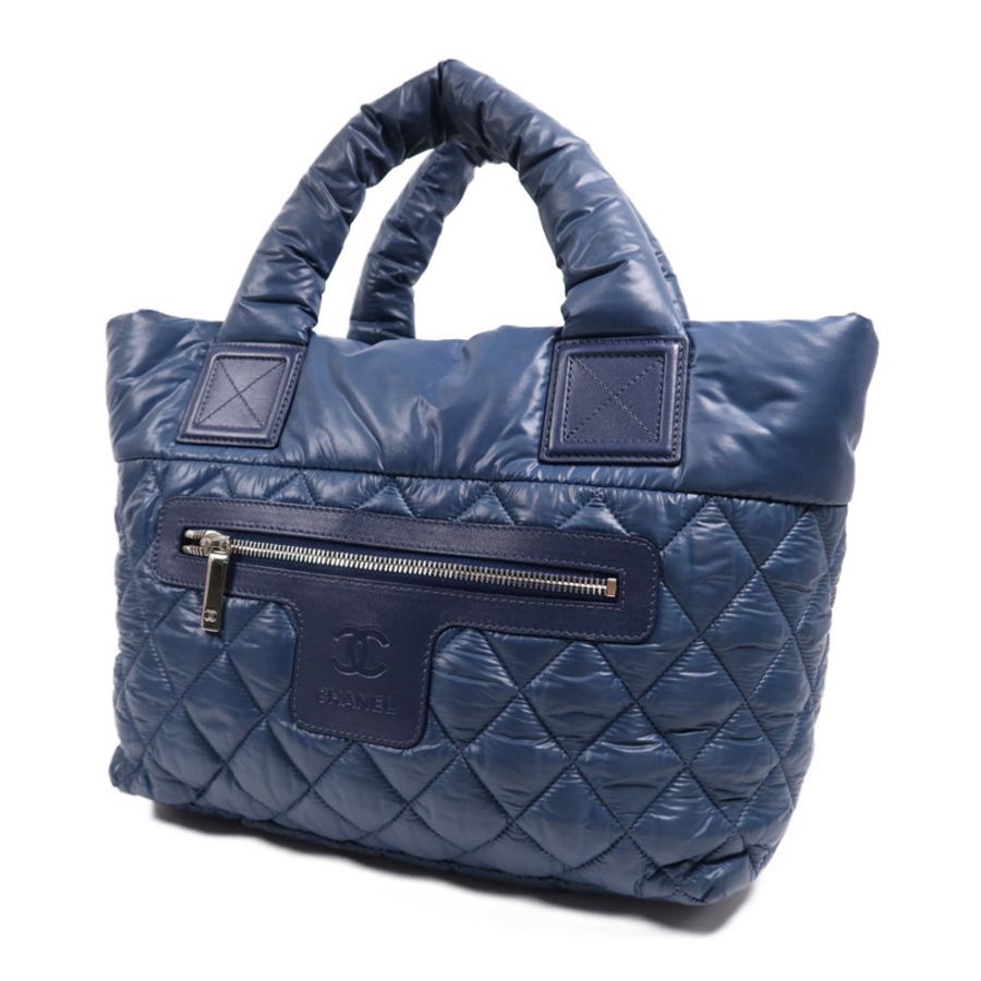 CHANEL 【激減優惠】尼龍Coco Cocoon Small銀扣手挽袋-2