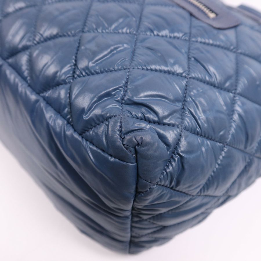 CHANEL 【激減優惠】尼龍Coco Cocoon Small銀扣手挽袋-4