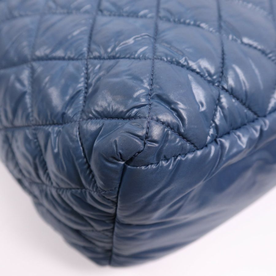 CHANEL 【激減優惠】尼龍Coco Cocoon Small銀扣手挽袋-7