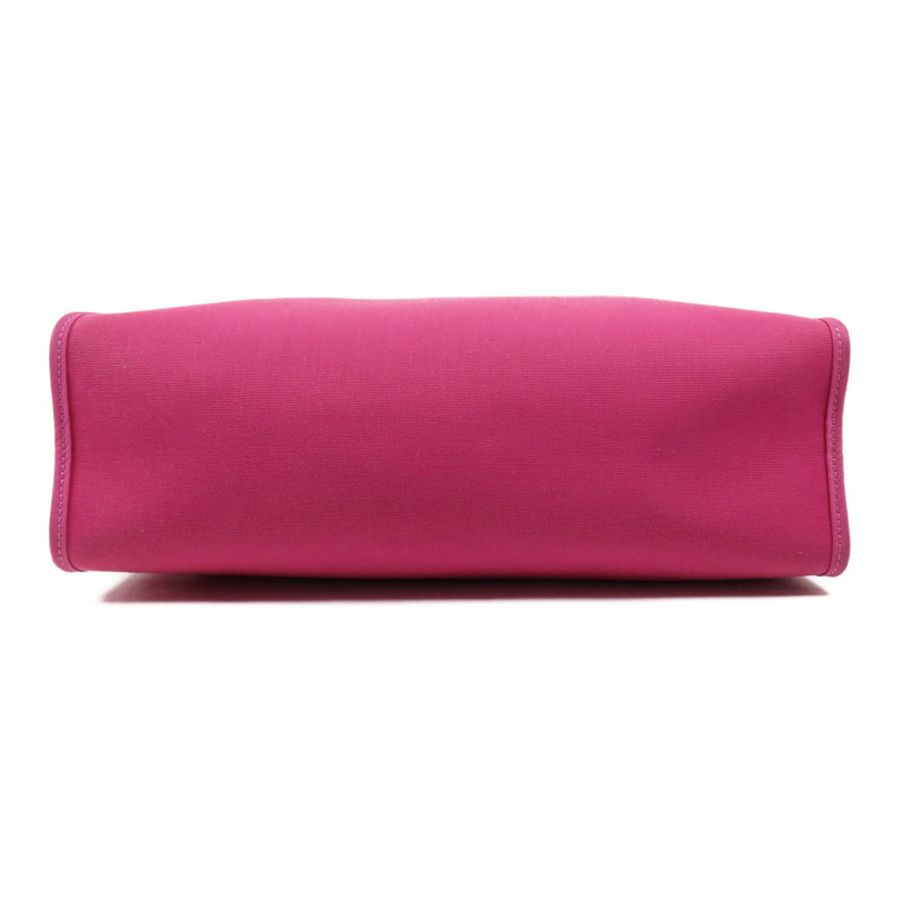 HERMES 帆布Herbag PM銀扣手挽肩背兩用袋Magnolia-3