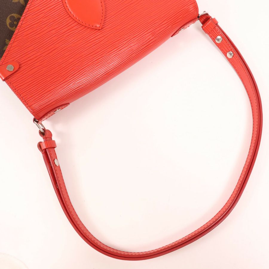 LOUIS VUITTON 【激減優惠】Monogram/Epi Saint Michel銀扣肩背袋-4