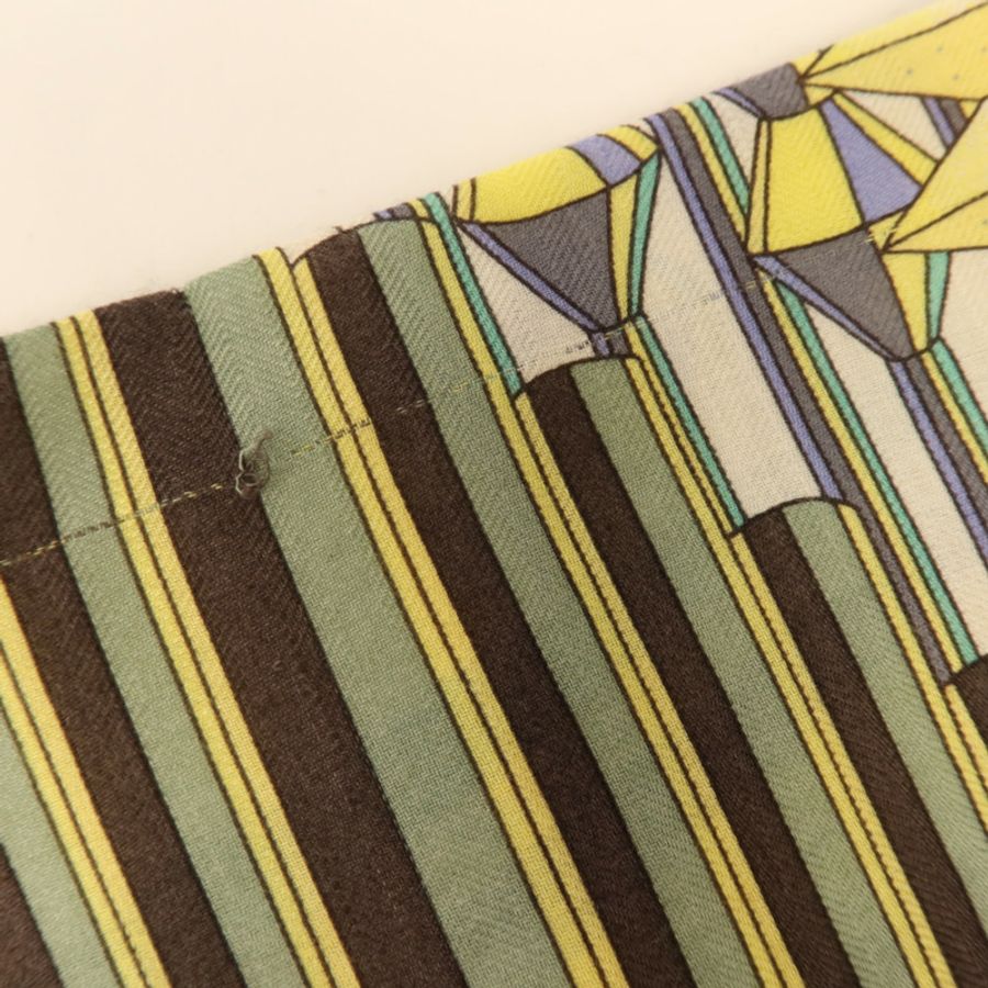 HERMES 羊絨/絲質Scarf圍巾-11