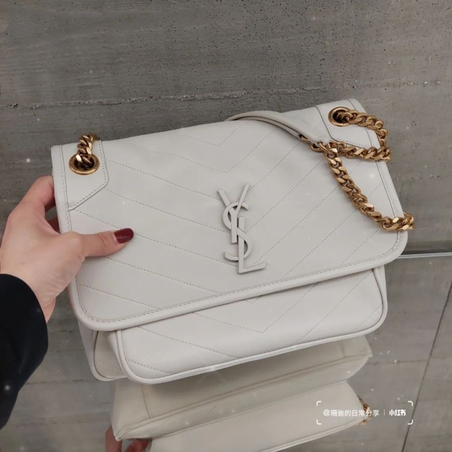 🈶購證 #9新閒置 #🈶d扣 Ysl Niki白金中號 #Rose同款-2