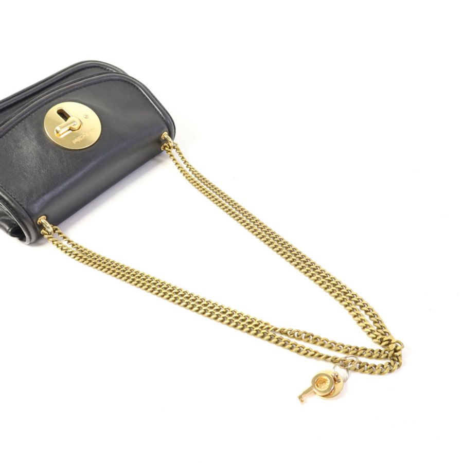 SEE BY CHLOE 牛皮皮革Chain Shoulder Bag金扣鏈帶肩背袋-5
