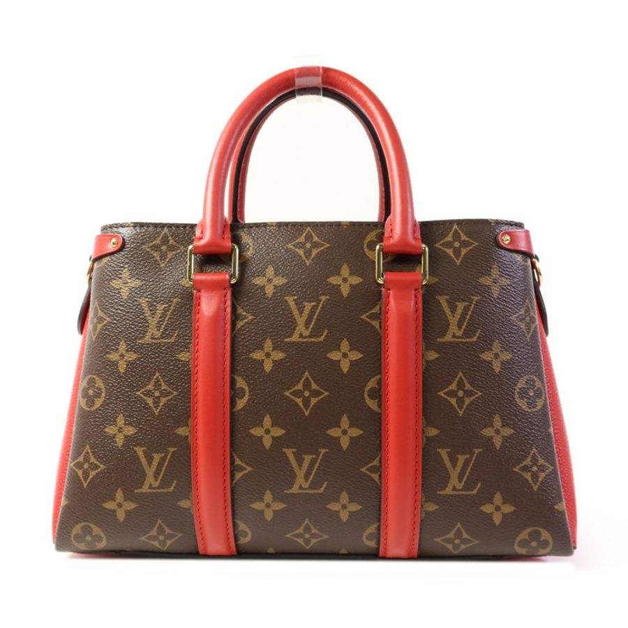 LOUIS VUITTON Monogram Soufflot BB金扣手挽肩背兩用袋-1