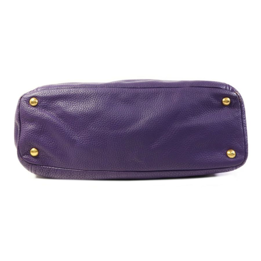 PRADA 【激減優惠】牛皮皮革2 Way Shoulder Bag金扣手挽肩背兩用袋-3