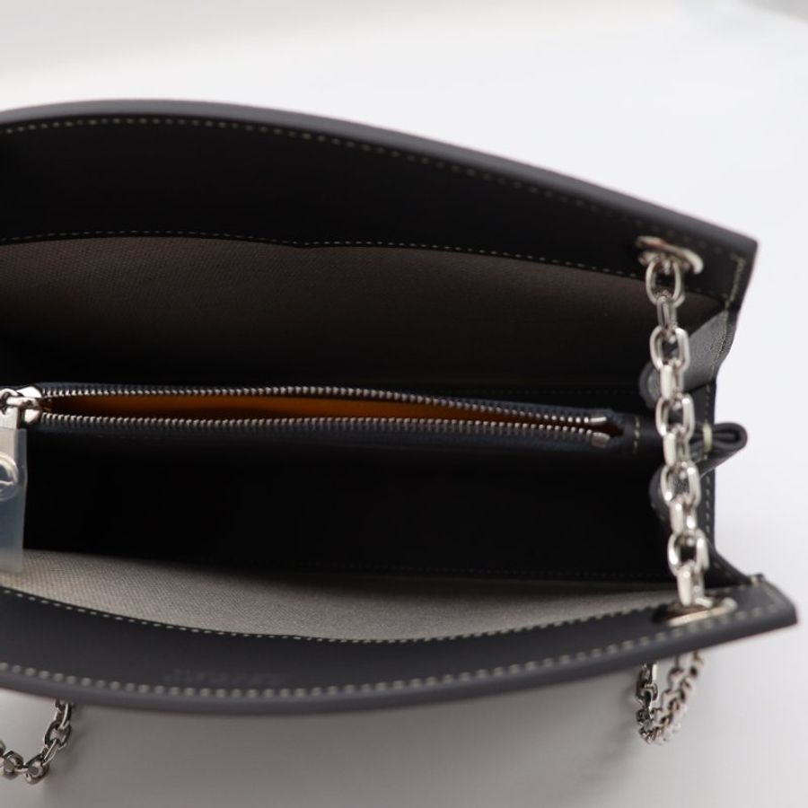 【超級新♥️實物絕美🌟小編推薦】Goyard Rouette Structuré Mini 灰色 經典花紋  鏈條包 單肩包 托特包-9