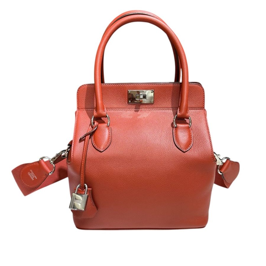 Hermès toolbox 20 Evercolour CK36 Brique 磚紅色-6