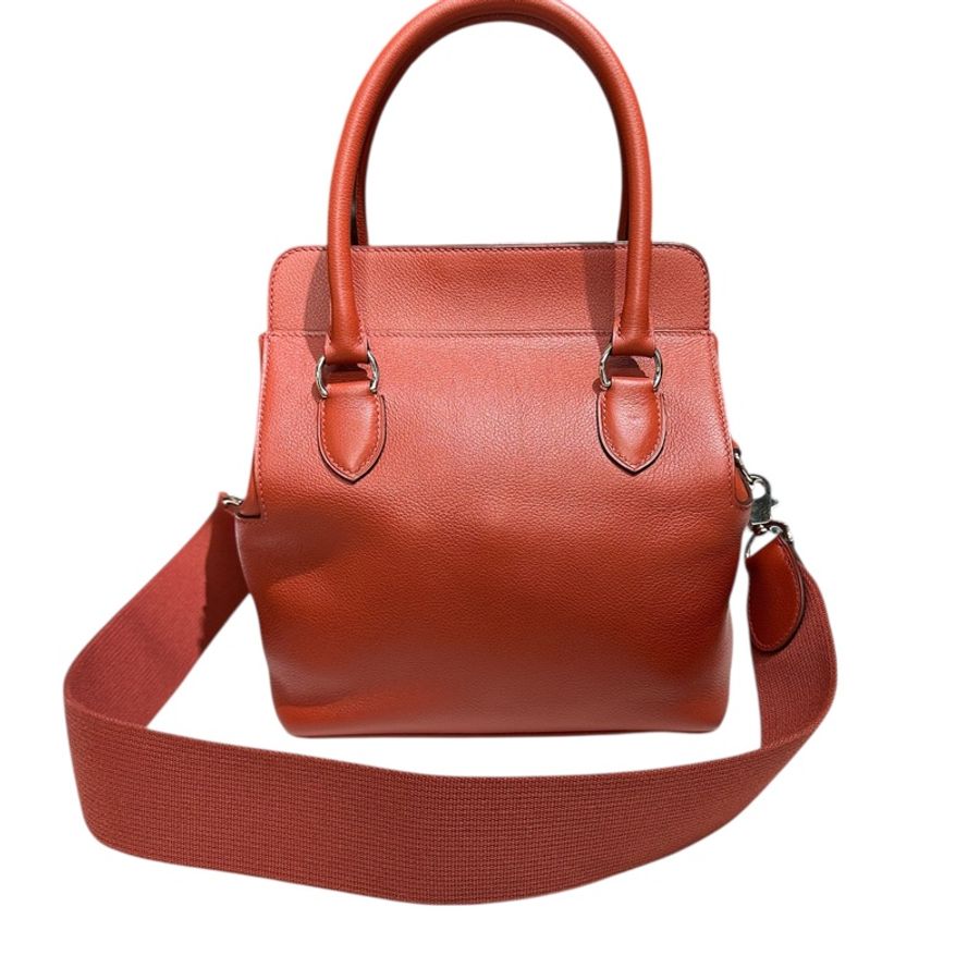 Hermès toolbox 20 Evercolour CK36 Brique 磚紅色-7